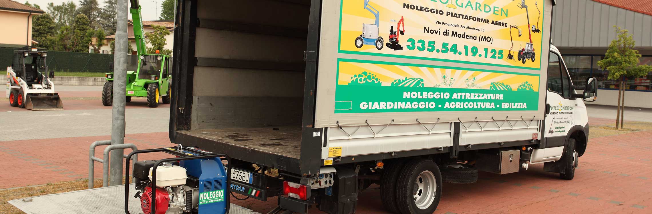 Noleggio di diversi Modelli di Furgoni e Autocarri | Nologarden