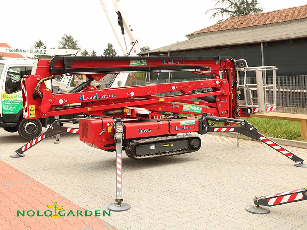 Noleggio di Piattaforme Cingolate, Modello Hinowa 23.12 Light Lift | NOLOGARDEN