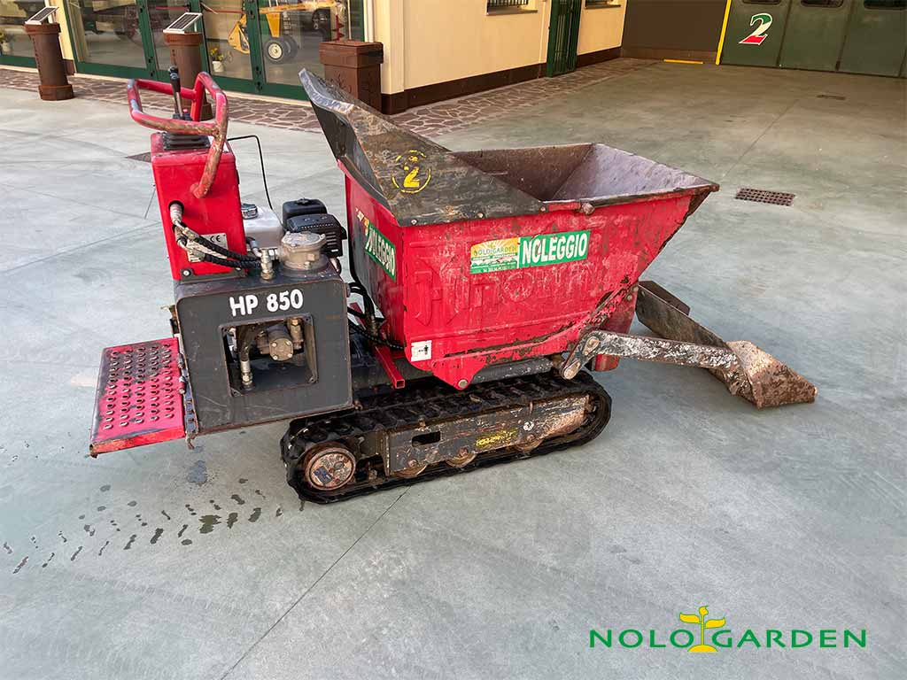 Noleggio di Attrezzature Movimento Terra, Motocarriola Hinowa HP850 | NOLOGARDEN