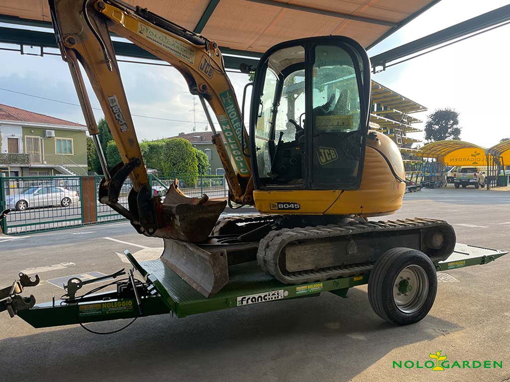 Carrello per il Trasporto di Escavatori e Attrezzature | NOLOGARDEN